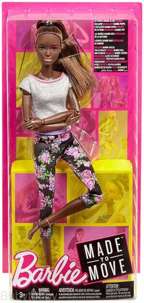 Кукла Барби Безграничные движения Йога Barbie Made To Move FTG83
