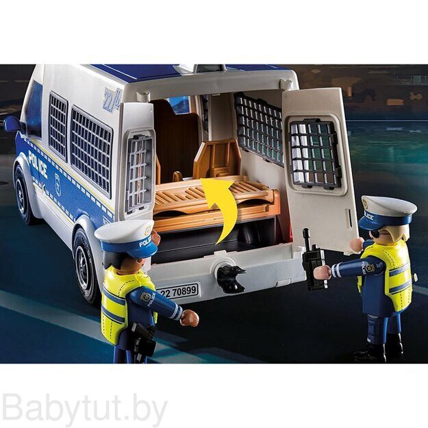 Конструктор Полицейский фургон со светом и звуком Playmobil 70899