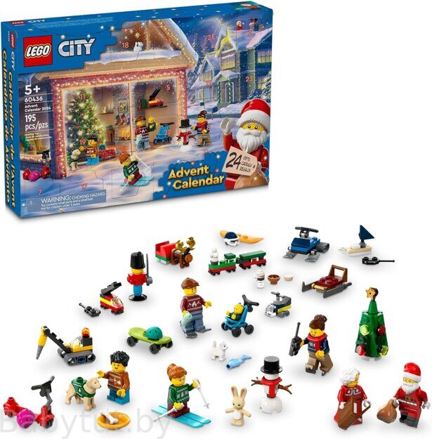 Адвент календарь LEGO City 60436