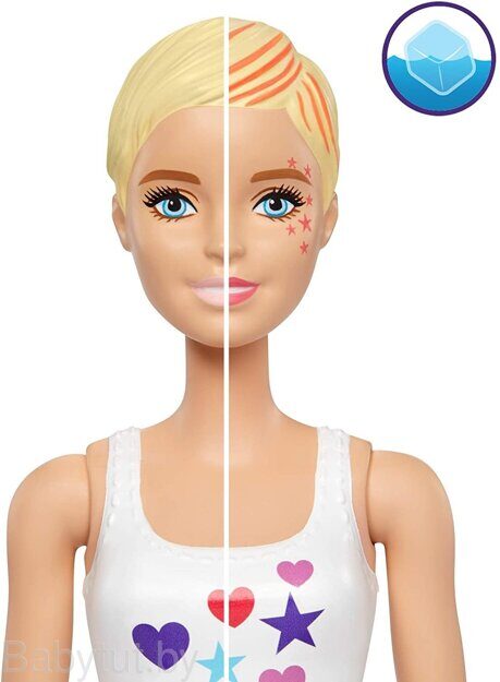 Кукла Barbie Невероятный сюрприз Color Reveal Ночь в кино и прогулка со щенком GPD56