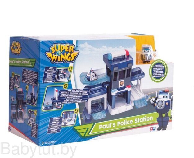 Игровой набор Полицейский пункт Пола Супер Крылья EU720815S