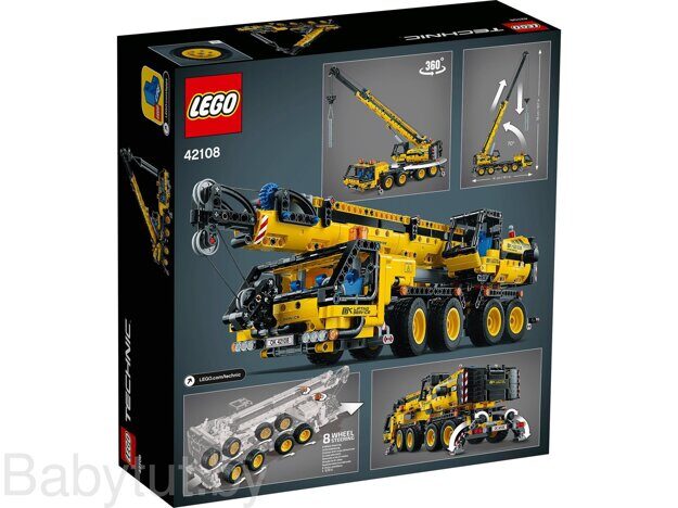Конструктор LEGO Мобильный кран 42108