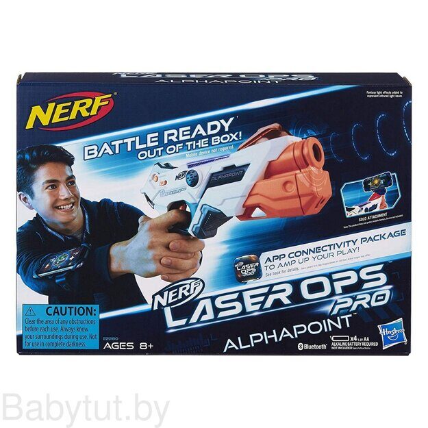 Лазерный бластер Nerf Laser Ops AlphaPoint (E2280) / Нерф Лазер Опс Альфапоинт Hasbro купить