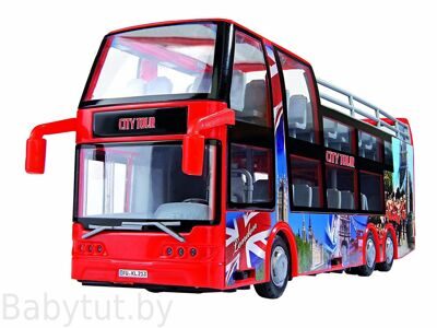 Dickie Автобус туристический двухэтажный Дики 203825001