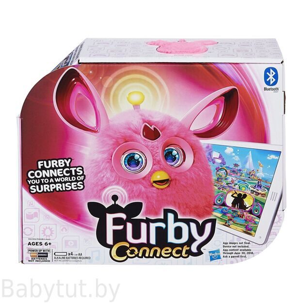 Hasbro Furby B6086 Ферби Коннект ярко-розовый