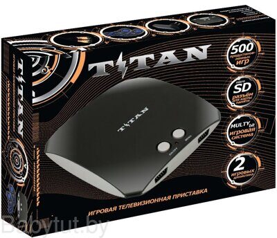 Игровая приставка Sega Magistr Titan 500 игр черный MT-500
