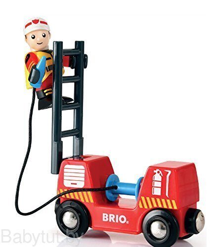 Железная дорога Brio Пожарные спасатели 33815