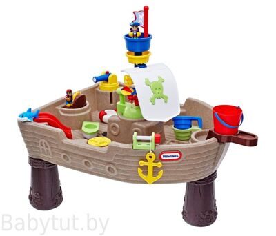 Песочница-стол Пиратский корабль Little Tikes 628566