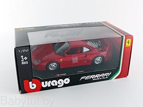 Модель автомобиля Bburago 1:24 - Феррари F40