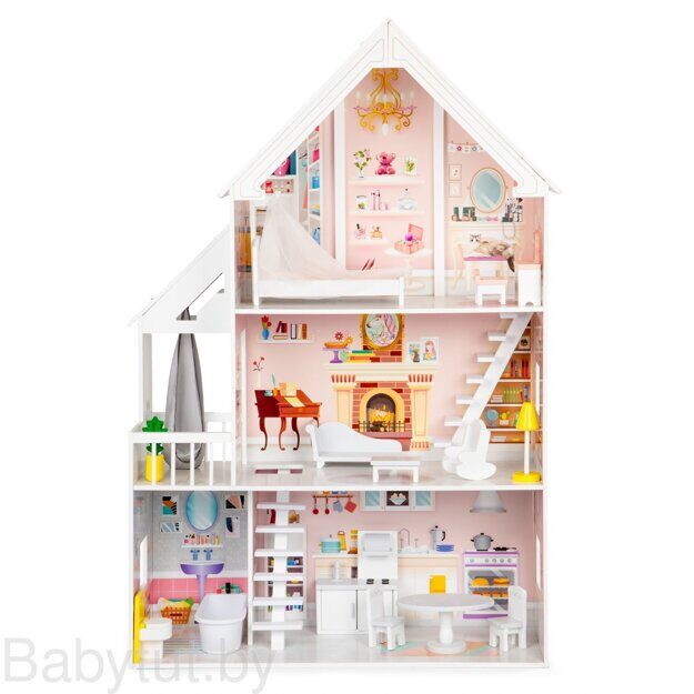 Кукольный домик Eco Toys Pudrowa 4127