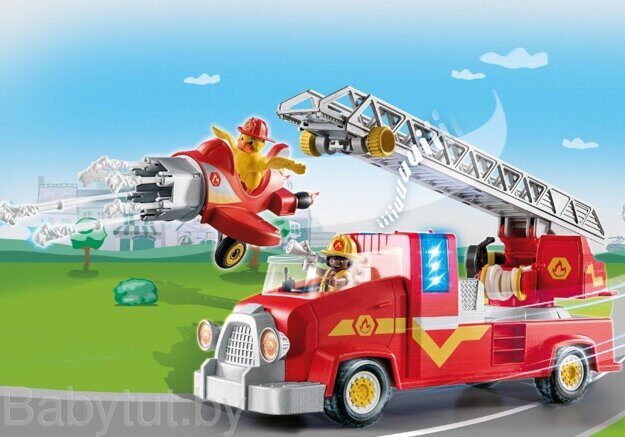 Конструктор Пожарная спасательная машина Playmobil 70911