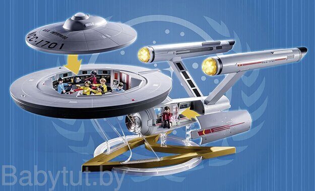 Конструктор Звездный путь: корабль Enterprise NCC-1701 Playmobil 70548