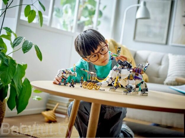 Конструктор LEGO Monkie Kid Желтый бивень слона 80043