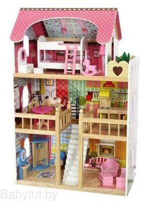 Кукольный домик Eco Toys Malinowa 4109
