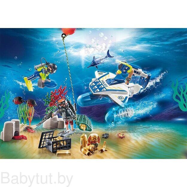 Адвент календарь Веселье в воде Playmobil 70776