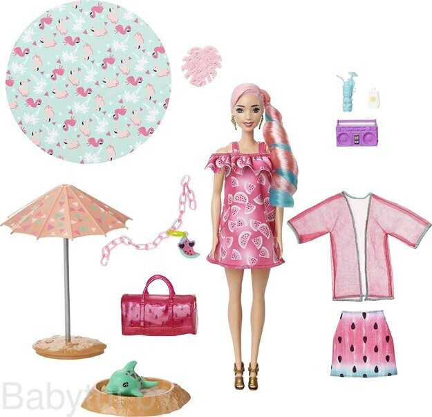 Кукла Barbie Ultimate Color Reveal Арбуз GTN19