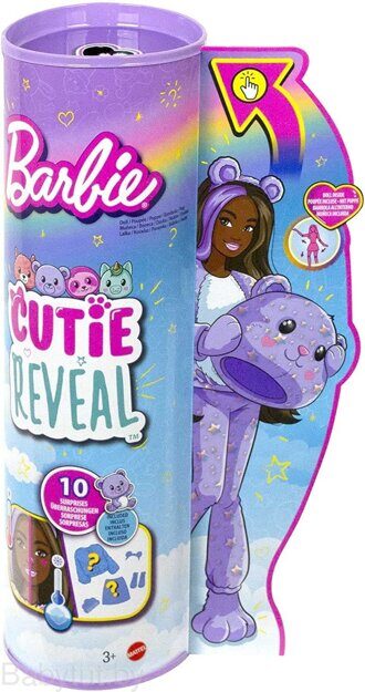 Кукла Barbie Cutie Reveal Мишка HJL57