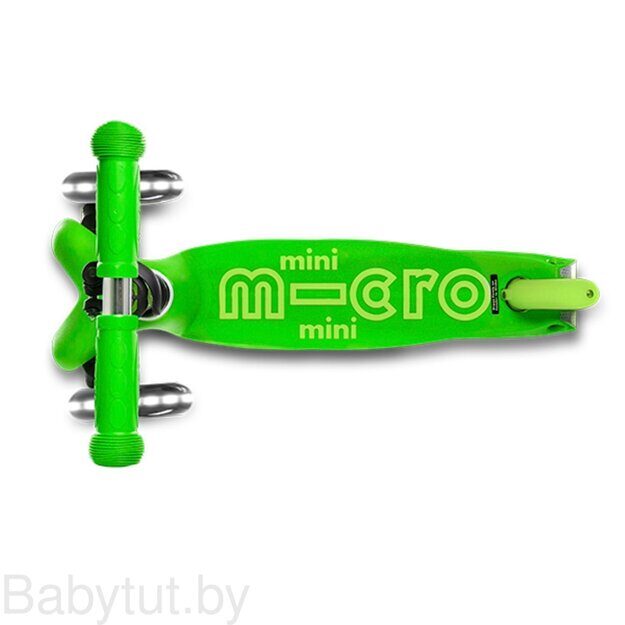 Самокат Micro Mini Deluxe LED Зеленый