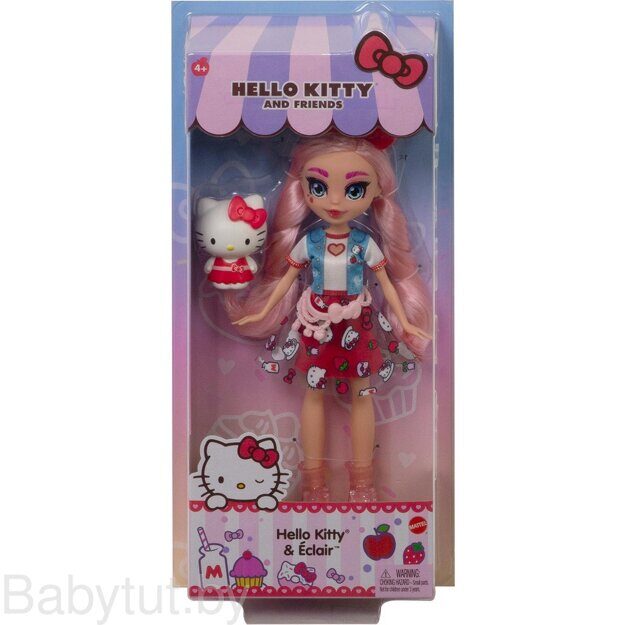 Кукла Hello Kitty Эклер с фигуркой GWW96