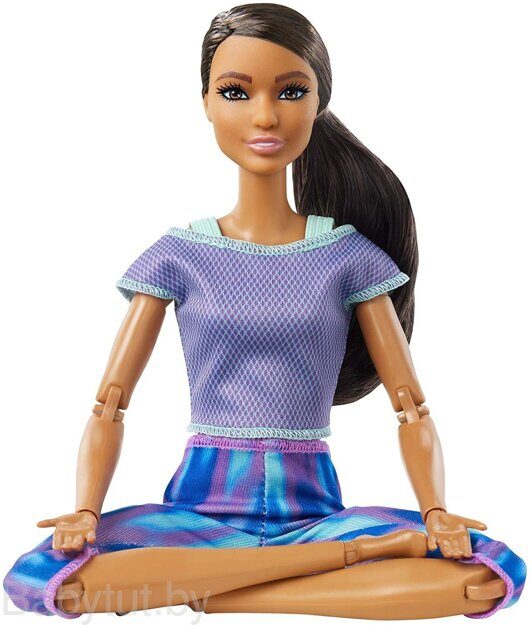 Кукла Барби Безграничные движения Гимнастка Barbie Made To Move GXF06