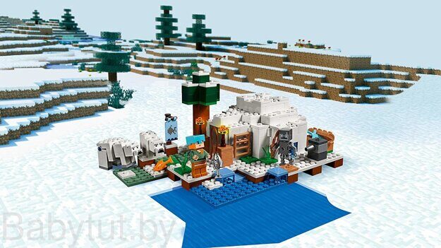 Конструктор Lego Minecraft Иглу 21142