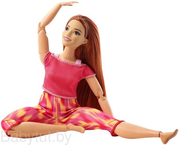 Кукла Барби Безграничные движения Гимнастка Barbie Made To Move GXF07