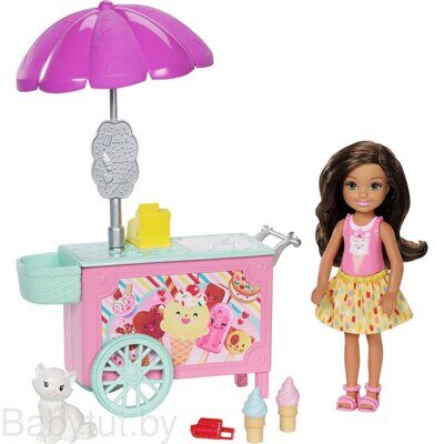 Игровой набор Barbie Челси и набор мебели FDB33