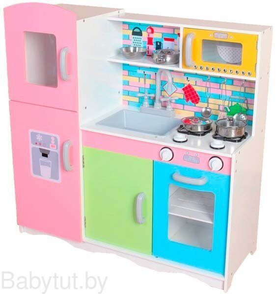 Детская кухня Eco Toys разноцветная TK038