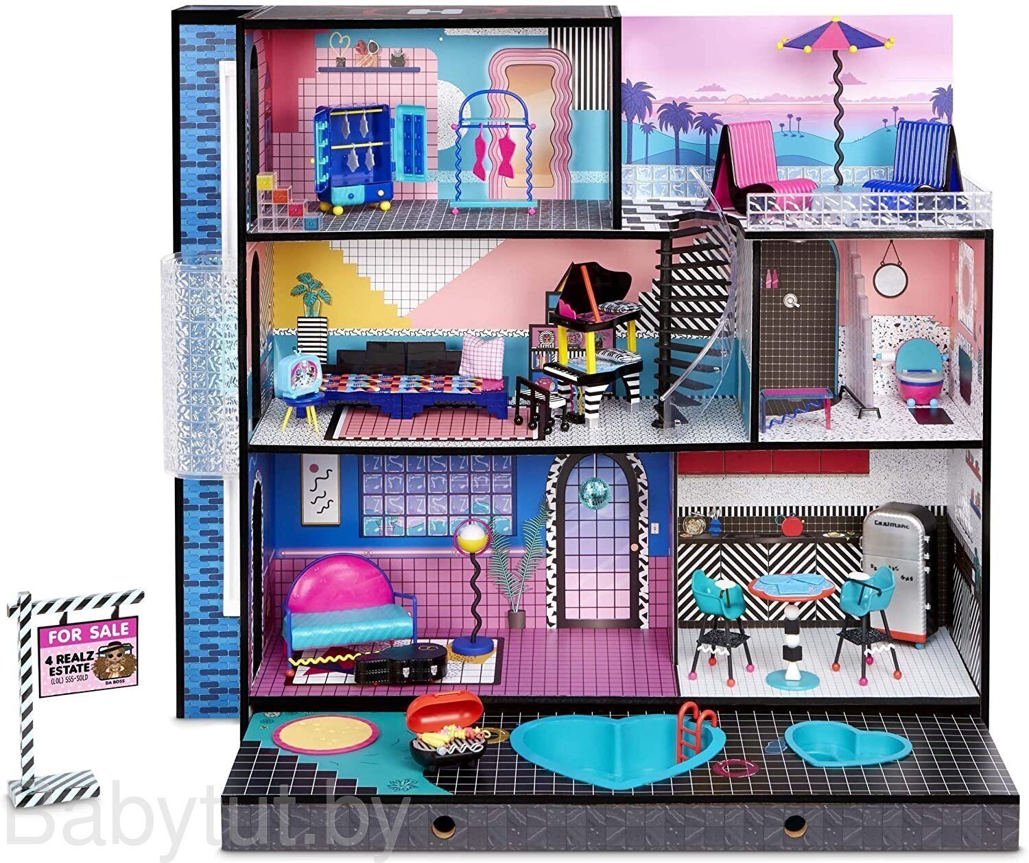 Дом для кукол LOL Surprise! OMG House – New Doll House with 85+ сюрпризоа  570202 купить в Минске в интернет-магазине | BabyTut