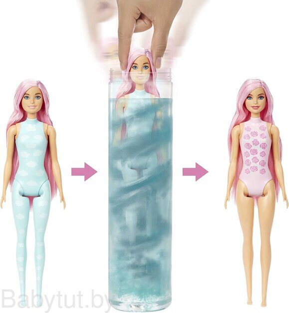 Кукла-cюрприз Barbie Color Reveal серия Sunshine & Sprinkles HCC57
