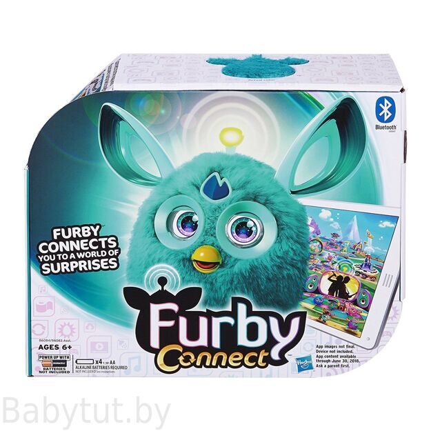 Hasbro Furby B6084 Ферби Коннект бирюзовый