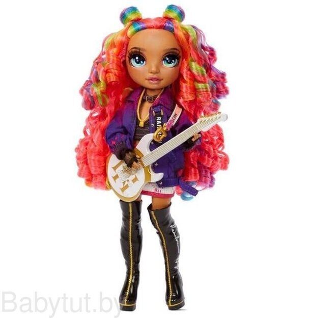 Кукла Rainbow High Кармен Мейджор серия Rockstar