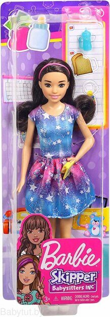 Кукла Barbie Скиппер няня FXG93