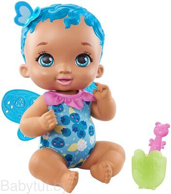 Кукла My Garden Baby Berry Hungry с голубыми волосами GYP01