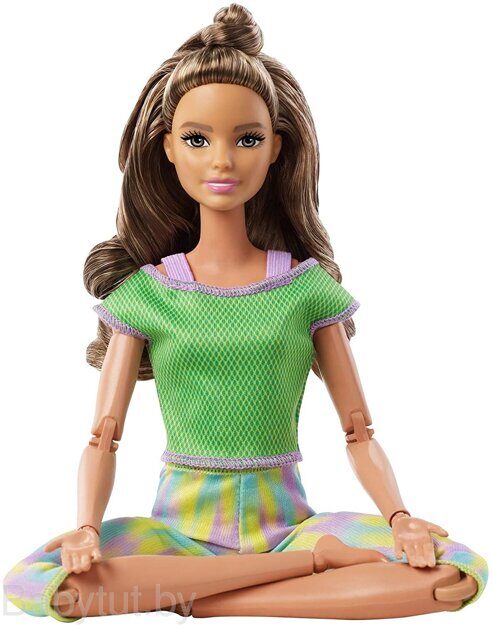 Кукла Барби Безграничные движения Гимнастка Barbie Made To Move GXF05