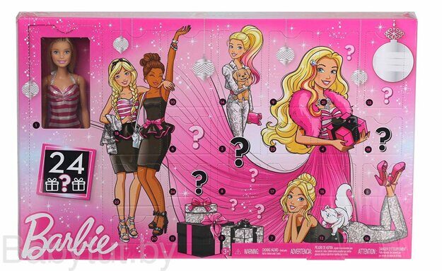 Адвент календарь Barbie GFF61