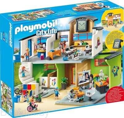 Конструктор Школа с мебелью Playmobil 9453