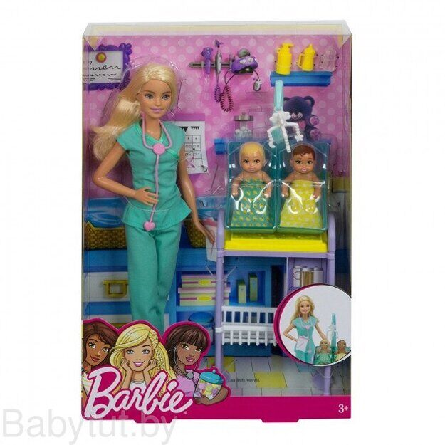 Игровой набор Barbie Педиатр DVG10