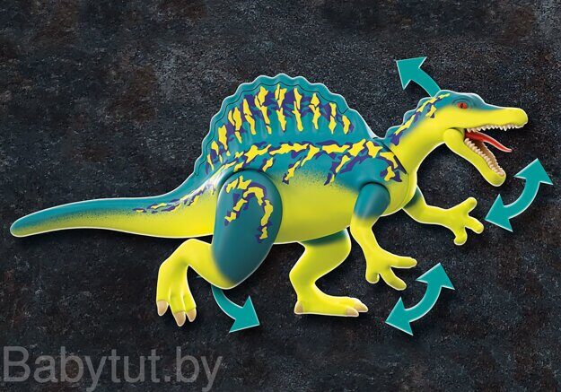 Конструктор Спинозавр: Двойная сила защиты Playmobil 70625