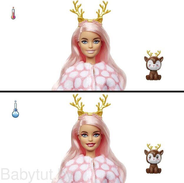 Кукла Barbie Cutie Reveal Олень HJL61