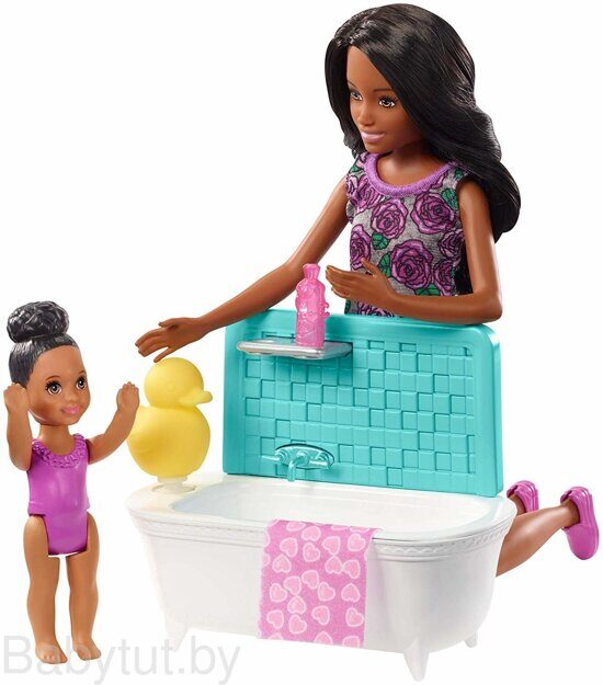 Кукла Barbie Скиппер и набор мебели FXH06
