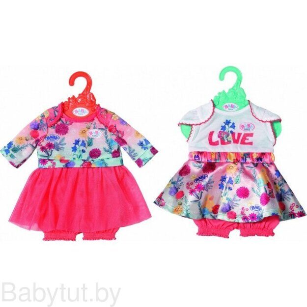 Платье для куклы Baby Born 826973 в асс-те