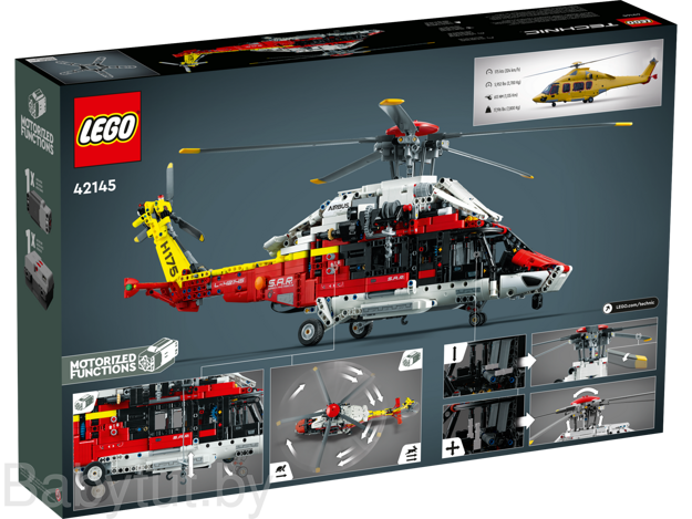 Конструктор Lego Technic Спасательный вертолет Airbus 42145