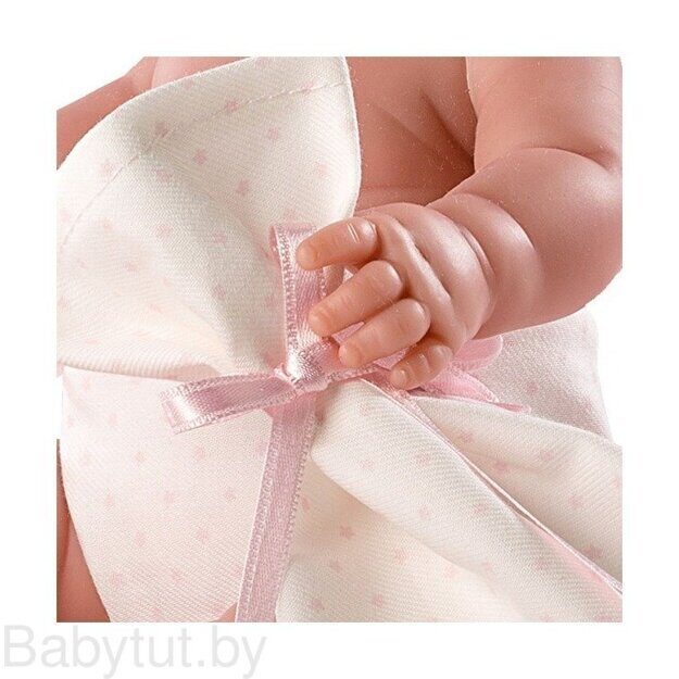 Пупс Llorens Малышка с розовой пеленкой