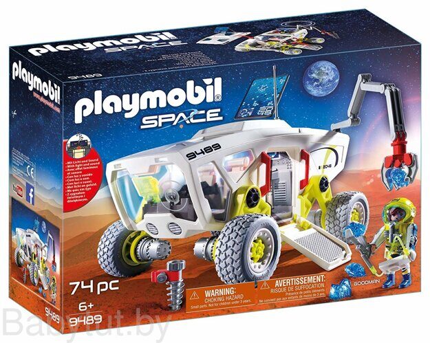 Конструктор Космический вездеход исследователя Playmobil 9489