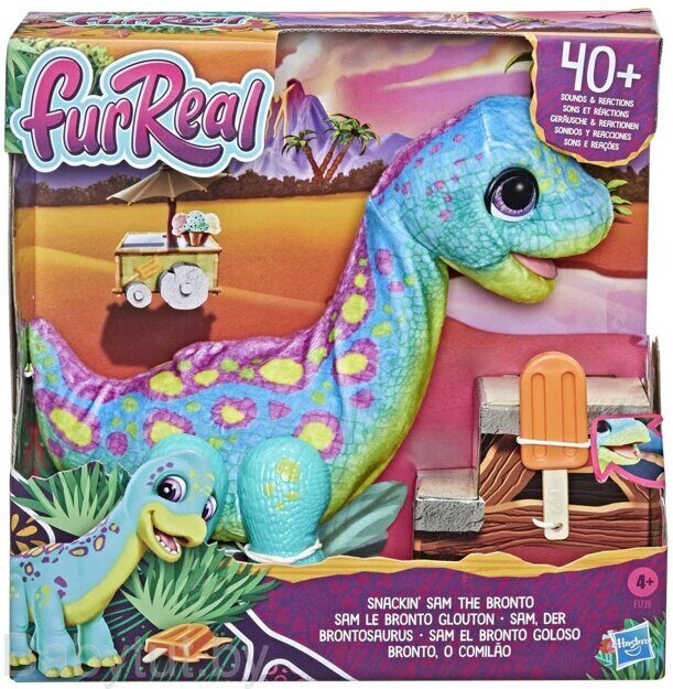 Интерактивная игрушка Бронтозавр Сэм Furreal Friends F1739