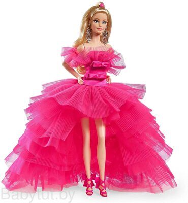 Кукла Барби Коллекционная в розовом платье GTJ76