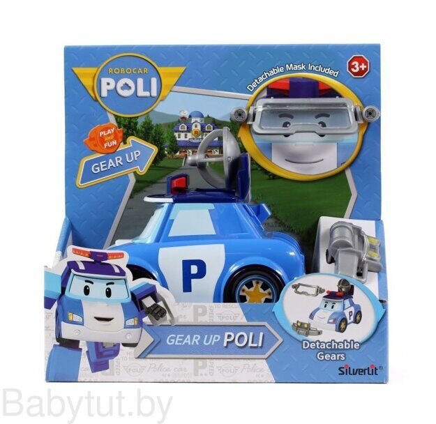Robocar Poli Игрушка Машинка Поли с аксессуарами 83392