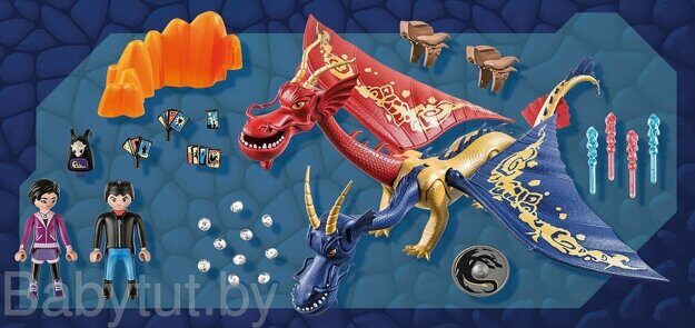 Набор Драконы: Девять миров - Ву и Вэй с Джуном Playmobil 71080