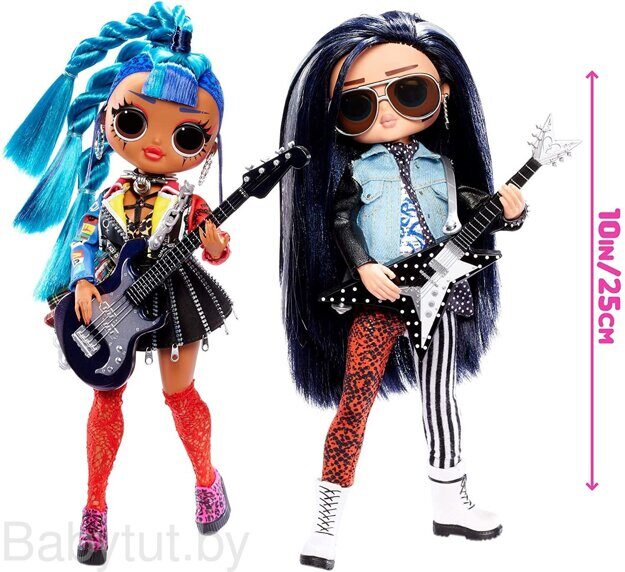 Набор из 2 кукол Lol OMG Remix Rocker Boi и Punk Grrrl 2 Pack 567288
